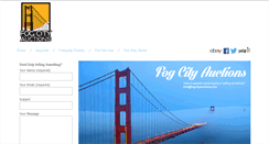 Desktop Screenshot of fogcityauctions.com